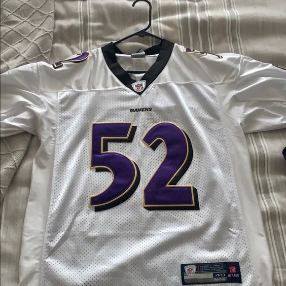 Reebok Other - Ray Lewis Away Stitched Reebok Jersey